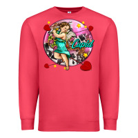 Cardinal cupid with arrows and stars Premium Sweatshirt - AdoDesignShop