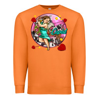 Carrot cupid with arrows and stars Premium Sweatshirt - AdoDesignShop