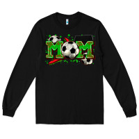 Black mom soccer Long Sleeve Tee - Zillion Design Studio