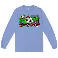 Colony Blue mom soccer Long Sleeve Tee - Zillion Design Studio