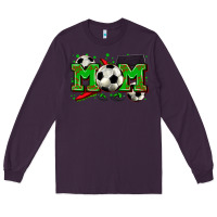 Plum mom soccer Long Sleeve Tee - Zillion Design Studio