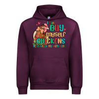 Mauve Wine i can buy myself chickens i can hatch my own eggs Urban Hoodie - MaliasSmallBusiness