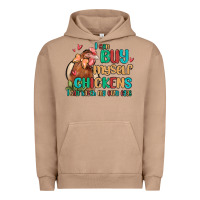 Pigment Burro i can buy myself chickens i can hatch my own eggs Urban Hoodie - MaliasSmallBusiness