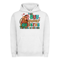 Pigment Lunar Rock i can buy myself chickens i can hatch my own eggs Urban Hoodie - MaliasSmallBusiness