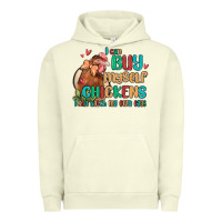 Pigment Pistachio i can buy myself chickens i can hatch my own eggs Urban Hoodie - MaliasSmallBusiness