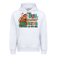 White i can buy myself chickens i can hatch my own eggs Urban Hoodie - MaliasSmallBusiness