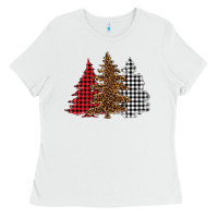 White christmas trees Ladies Tee - BarkalooDesign