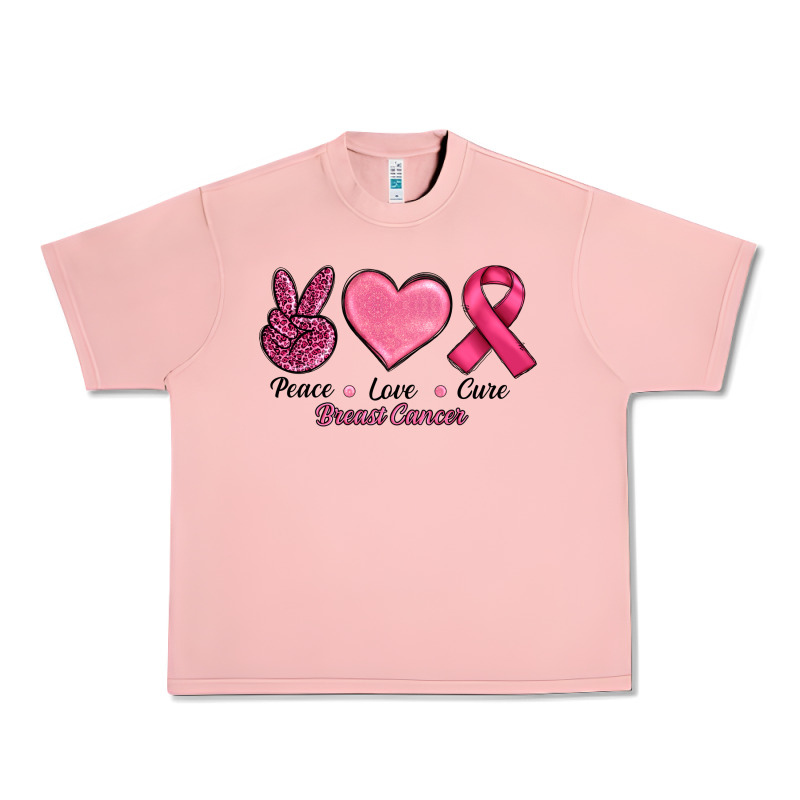 Peace Love Cure Cancer Urban Heavy Tee by RanaPortraitStore | Teevron