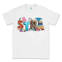 White stna Classic Tee - Zillion Design Studio