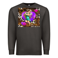 Smoke cupid and heart Premium Sweatshirt - AdoDesignShop