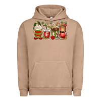 Pigment Burro elf coffee cups Urban Hoodie - MaliasSmallBusiness