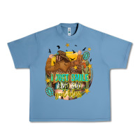 Pebble Blue i just smile and say god bless Urban Heavy Tee - texasbilliewilder