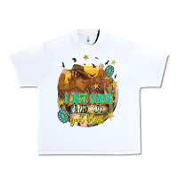 White i just smile and say god bless Urban Heavy Tee - texasbilliewilder