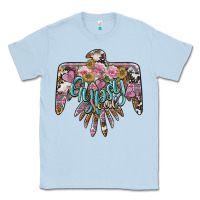Dusty Blue gypsy soul thunderbird Classic Tee - BarkalooDesign