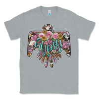 Heather Grey gypsy soul thunderbird Classic Tee - BarkalooDesign