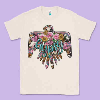 Gypsy Soul Thunderbird Classic Tee Designed By Barkaloodesign