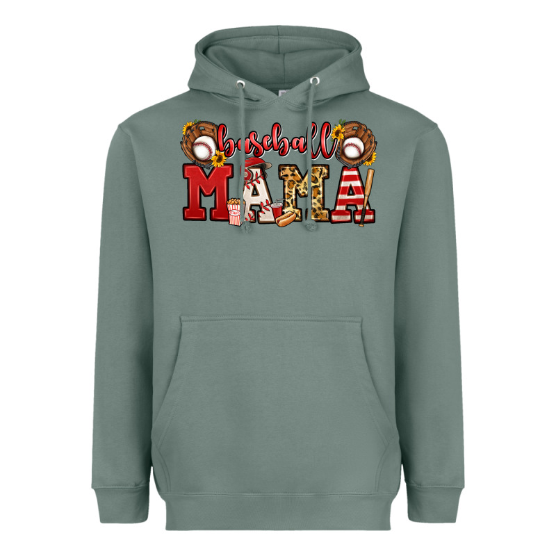 Baseball Mama Heavyweight Hoodie by Jasminsmagicworld | Teevron