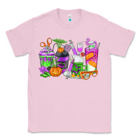Bubblegum Pink Halloween Nurse Coffee Cups Classic Tee - texasbilliewilder