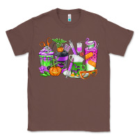 Chestnut Halloween Nurse Coffee Cups Classic Tee - texasbilliewilder