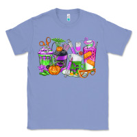Colony Blue Halloween Nurse Coffee Cups Classic Tee - texasbilliewilder