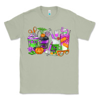 Matcha Halloween Nurse Coffee Cups Classic Tee - texasbilliewilder