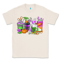 Natural Halloween Nurse Coffee Cups Classic Tee - texasbilliewilder
