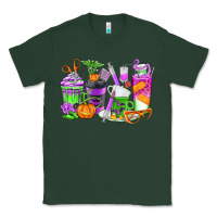 Sports Green Halloween Nurse Coffee Cups Classic Tee - texasbilliewilder
