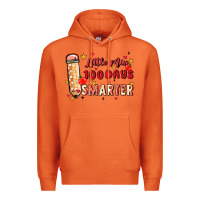 Carrot little miss 100 days smarter Premium Hoodie - MaliasSmallBusiness