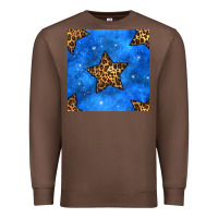 Chestnut 4th of july leopard stars seamless pattern Premium Sweatshirt - BundleAndBundleShop
