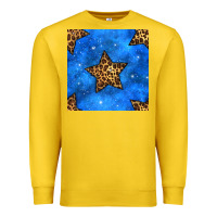 Lemon 4th of july leopard stars seamless pattern Premium Sweatshirt - BundleAndBundleShop