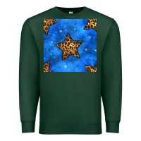 Sports Green 4th of july leopard stars seamless pattern Premium Sweatshirt - BundleAndBundleShop