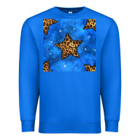 True Royal 4th of july leopard stars seamless pattern Premium Sweatshirt - BundleAndBundleShop