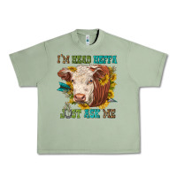 Oil Green im head heffa just ask me Urban Heavy Tee - texasbilliewilder