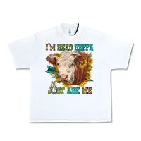 White im head heffa just ask me Urban Heavy Tee - texasbilliewilder