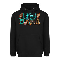 Black American football mama Heavyweight Hoodie - Jasminsmagicworld