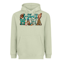 Matcha American football mama Heavyweight Hoodie - Jasminsmagicworld