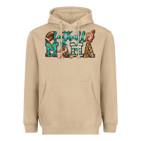 Mushroom American football mama Heavyweight Hoodie - Jasminsmagicworld