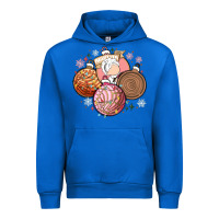 Cobalt christmas pan dulce Urban Hoodie - MaliasSmallBusiness