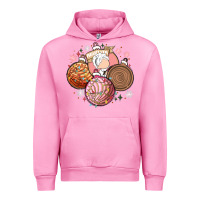 Fuchsia Pink christmas pan dulce Urban Hoodie - MaliasSmallBusiness