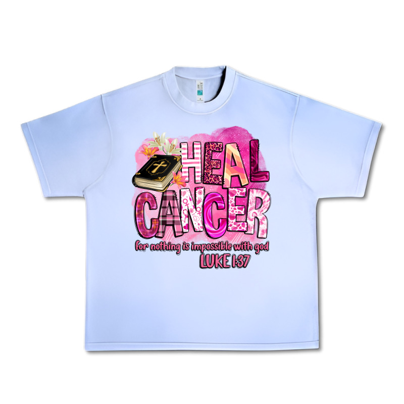 Heal Cancer For Nothing Is Impossible With God Urban Heavy Tee by BarkalooDesign | Teevron
