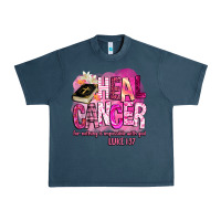 Midnight Navy heal cancer for nothing is impossible with god Urban Heavy Tee - BarkalooDesign