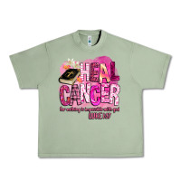 Oil Green heal cancer for nothing is impossible with god Urban Heavy Tee - BarkalooDesign