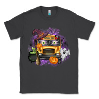 Smoke Halloween School Bus Classic Tee - texasbilliewilder