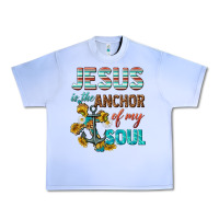 Grape Ice jesus is the anchor of my soul Urban Heavy Tee - texasbilliewilder