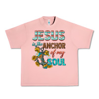 Salmon jesus is the anchor of my soul Urban Heavy Tee - texasbilliewilder