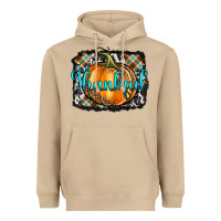 Mushroom Thankful Pumpkin Heavyweight Hoodie - Artiststas