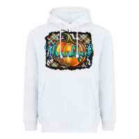 White Thankful Pumpkin Heavyweight Hoodie - Artiststas