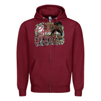 Burgundy girl boss Zipper Hoodie - SublimationCraftShop