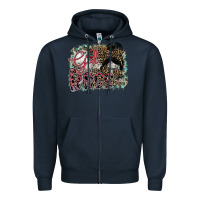 Navy girl boss Zipper Hoodie - SublimationCraftShop