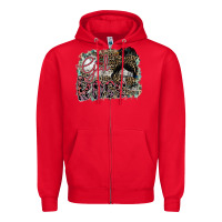 Red girl boss Zipper Hoodie - SublimationCraftShop